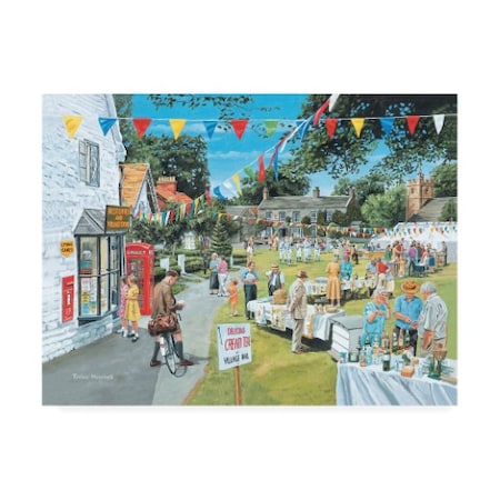 Trevor Mitchell 'Summer Fete' Canvas Art,14x19